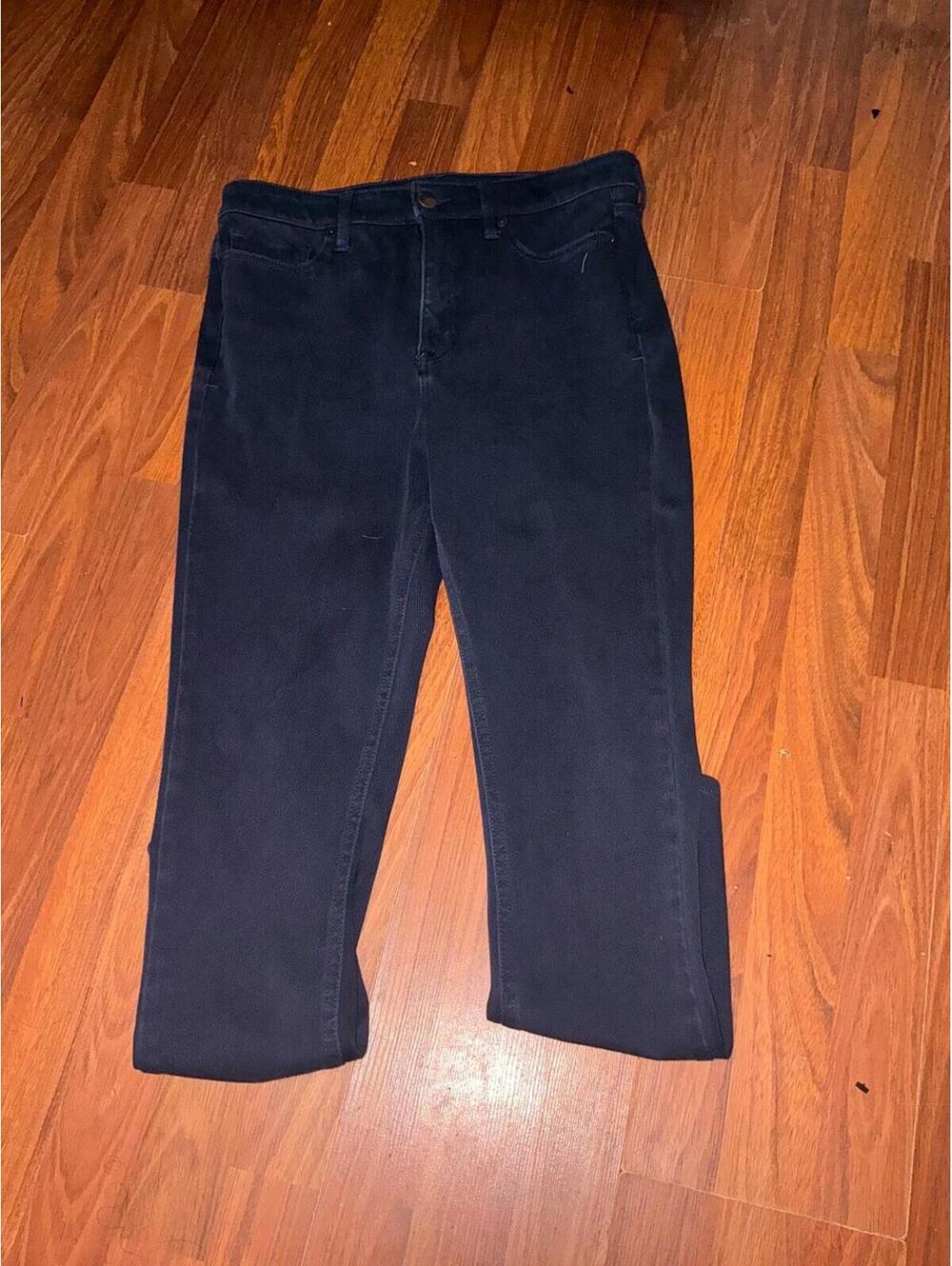Spanx 5-Pocket High-Rise Super Skinny Legging $118 Lapis Night FD2015 Sz 30
